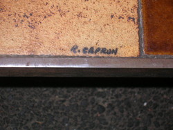 table basse signe roger capron